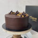 Vanilla Walnut Fudge Cake