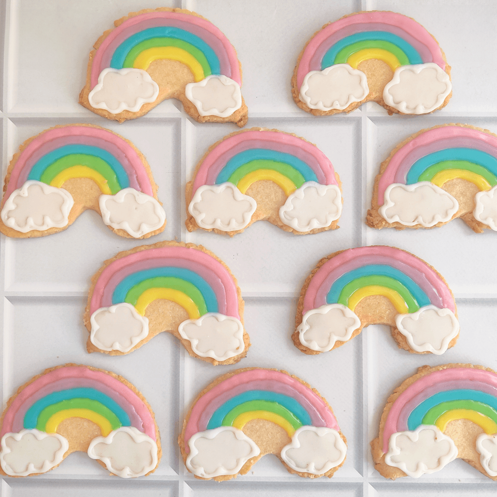 Rainbow Cookies - Crave by Leena