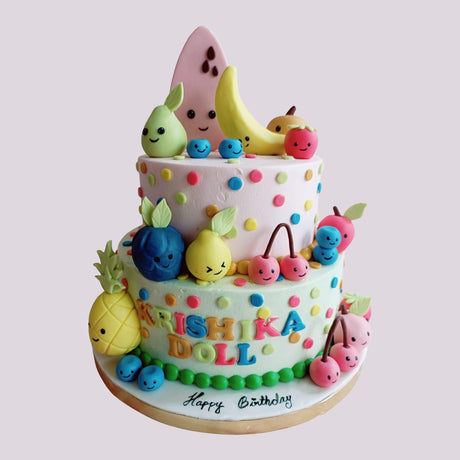 Tutti frutti cake - Crave by Leena