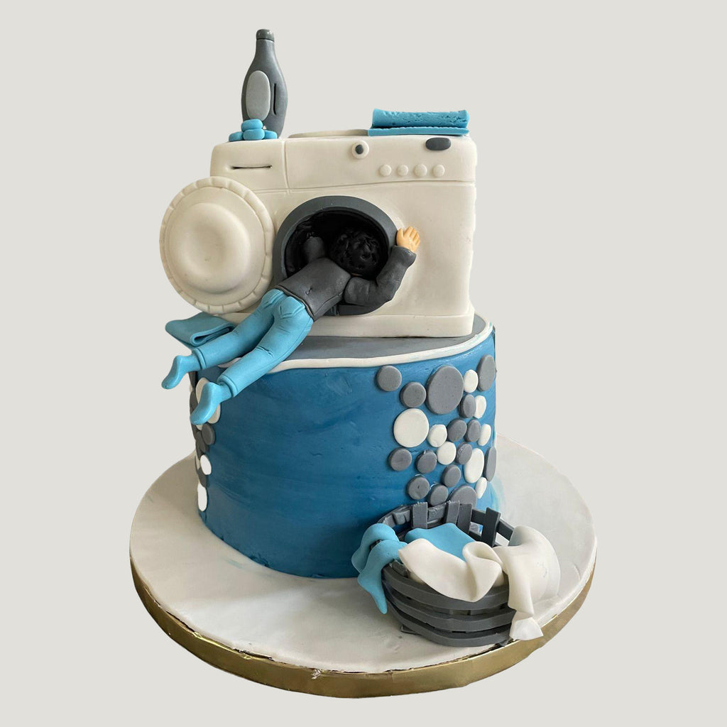 Washing Machine cake - Crave by Leena