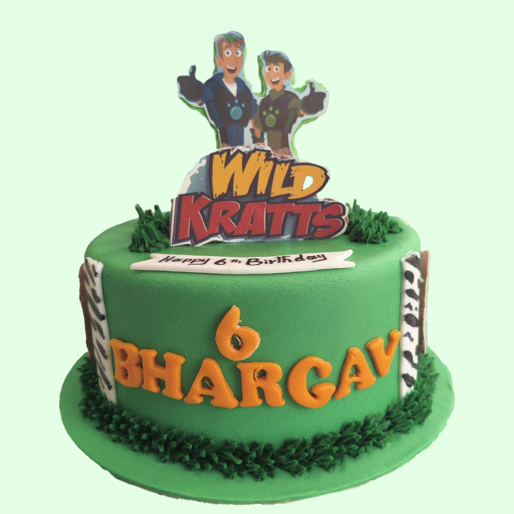 Wild Kratts Cake - Crave by Leena