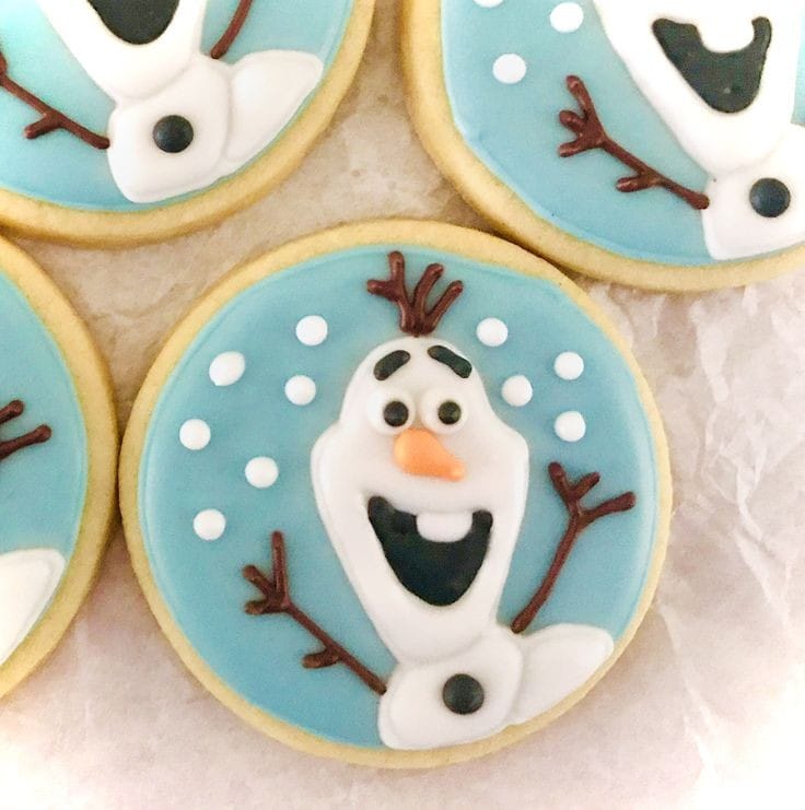 Box of 20 Olaf cookies - Crave by Leena