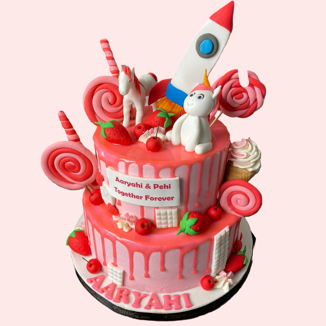 Rocket unicorn sweet wonderland - Crave by Leena