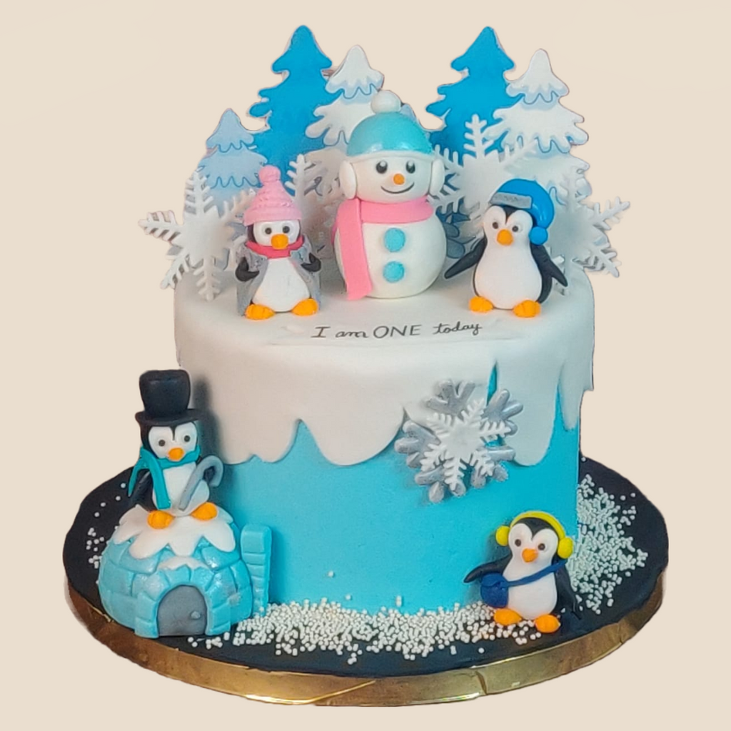 Penguin family & the Pup - Crave by Leena