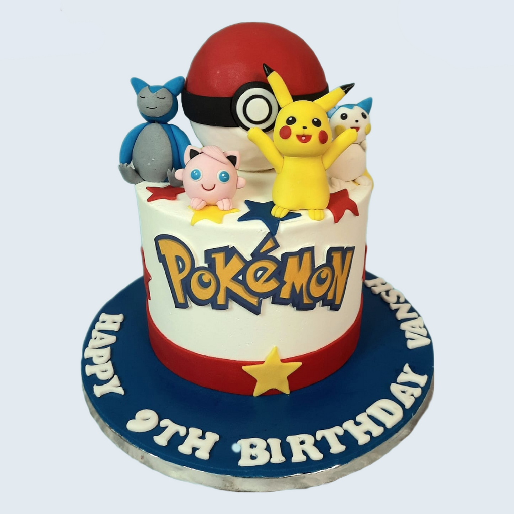 Pokemon Cake - Crave by Leena