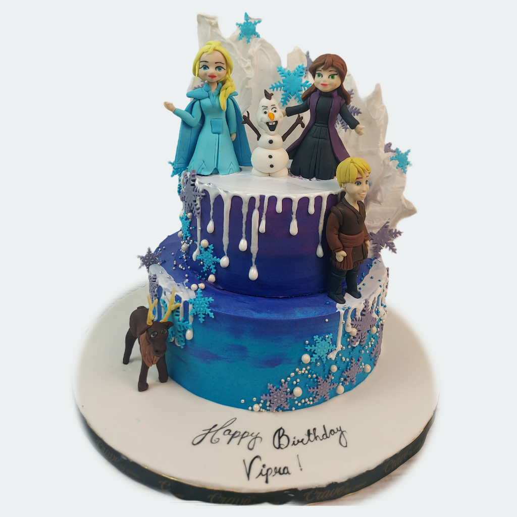 Frozen Theme cake - Crave by Leena