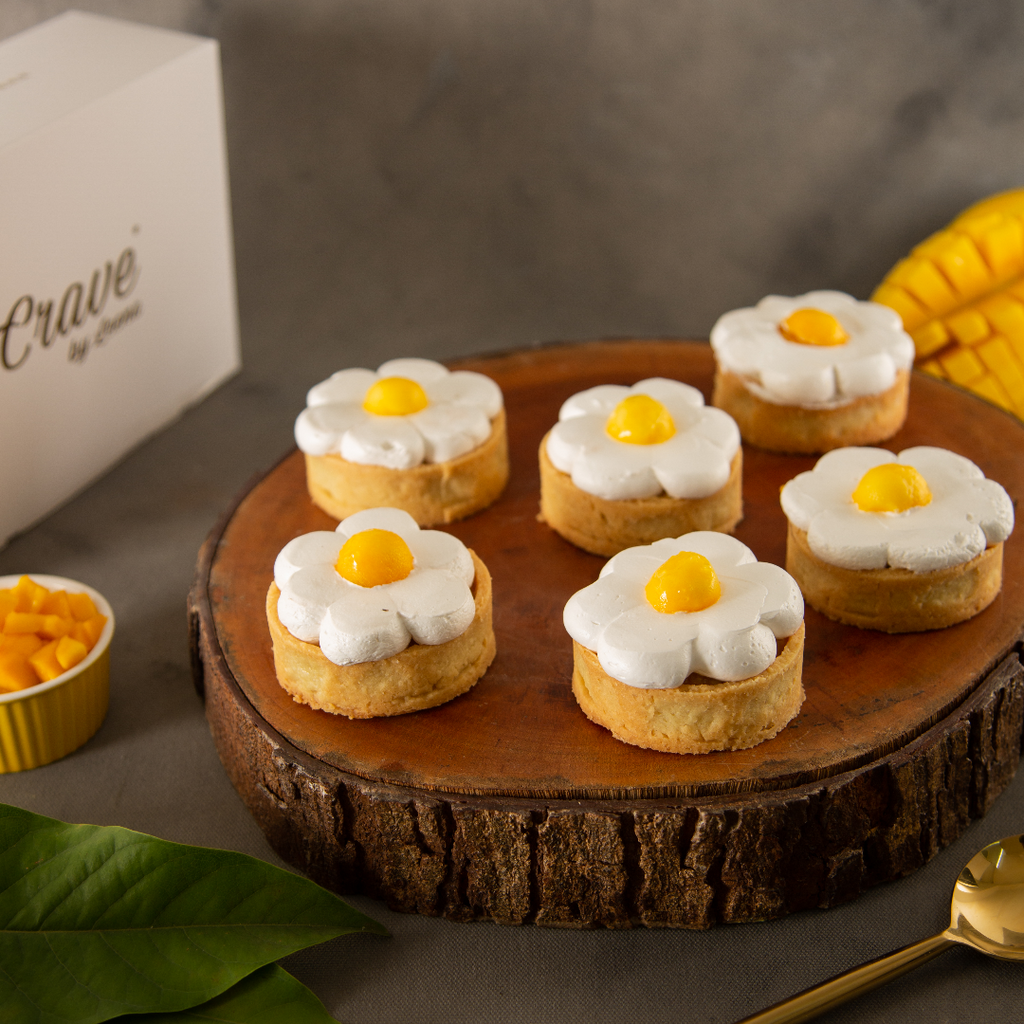 Mango Tart (Box of 6) - Crave by Leena