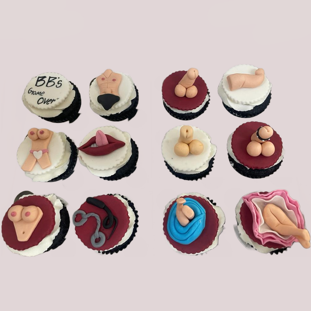Kinky Cupcakes(Box of 12) - Crave by Leena