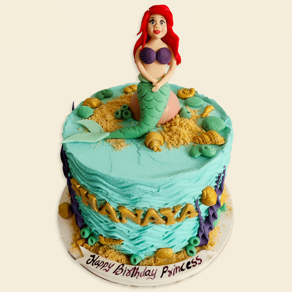 A Mermaid's World cake - Crave by Leena