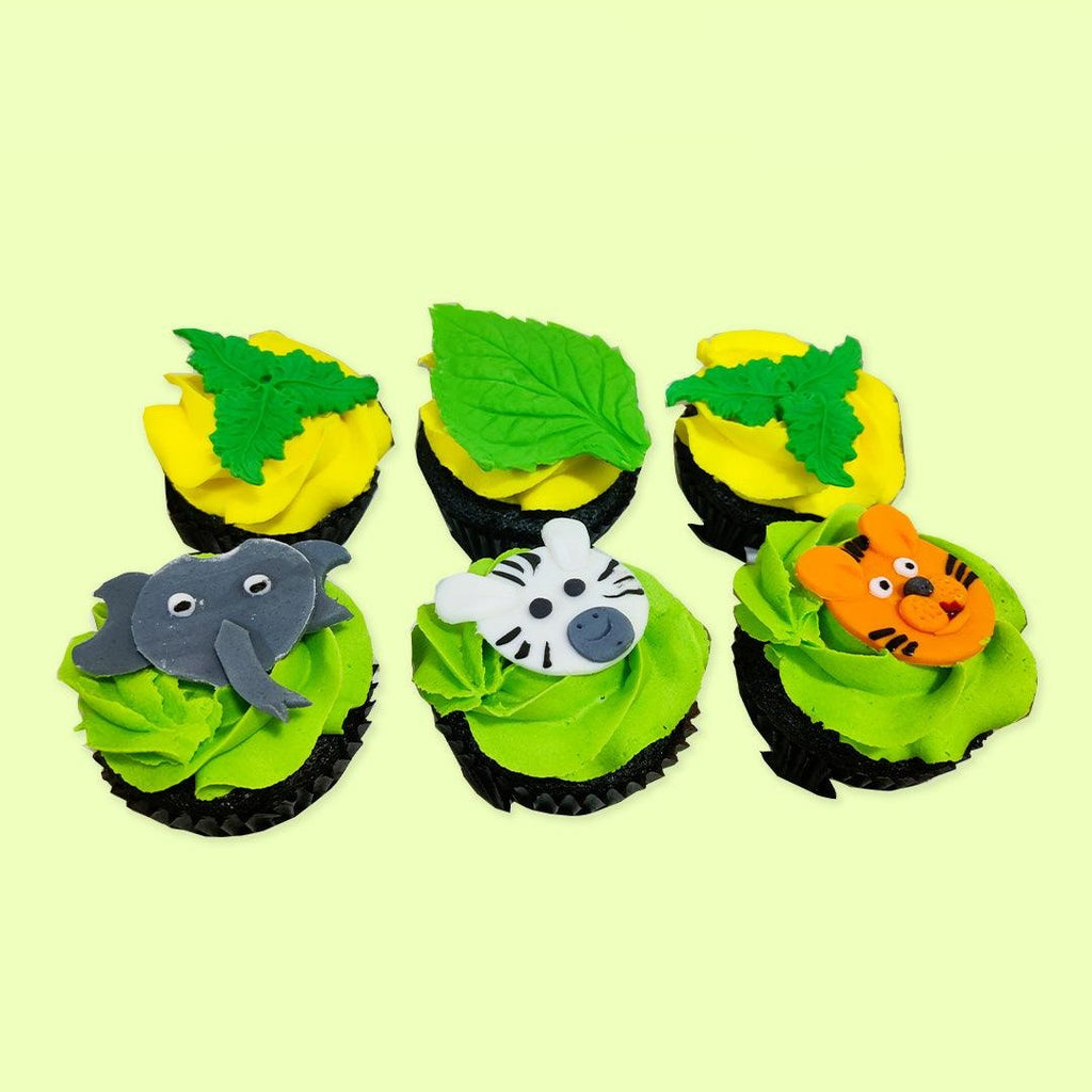 Animal Safari Cupcakes - Crave by Leena