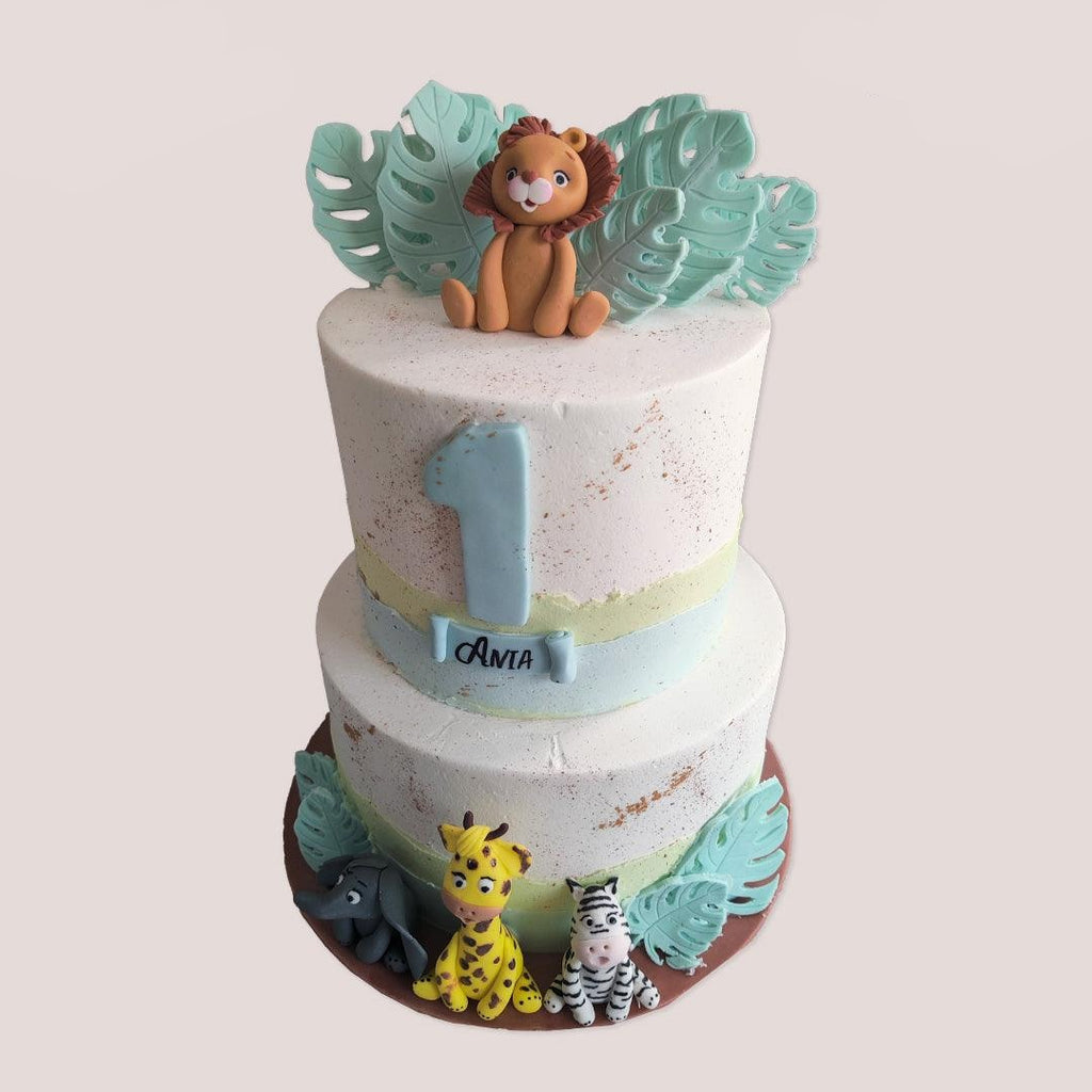 Animal theme cake - Crave by Leena