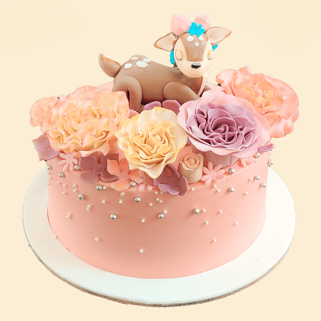 50+ Best Bambi Birthday Cake Ideas and Designs (2026) 30 Bambi Cake – Crave by Leena