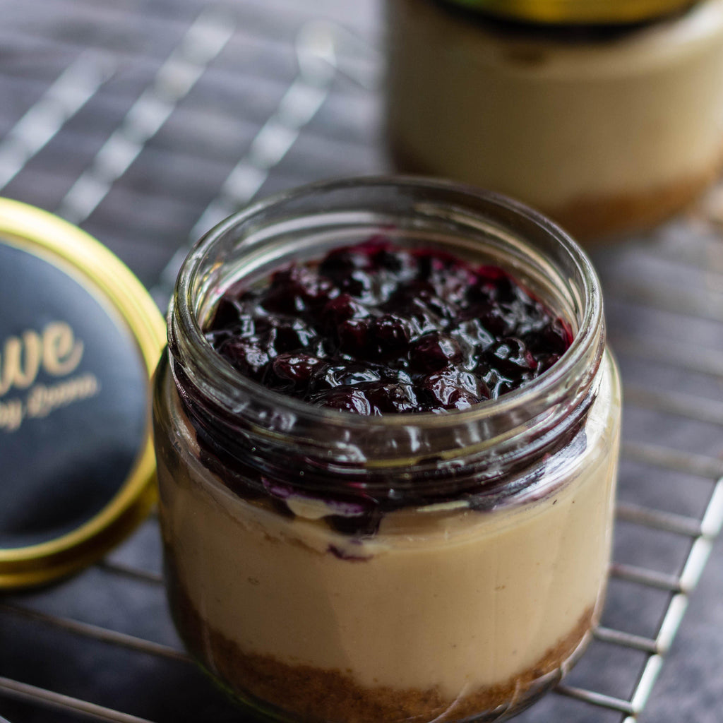 Blueberry Cheesecake Jar 260gms - Crave
