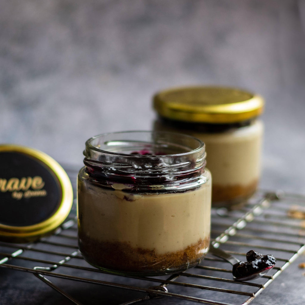 Blueberry Cheesecake Jar 260gms - Crave