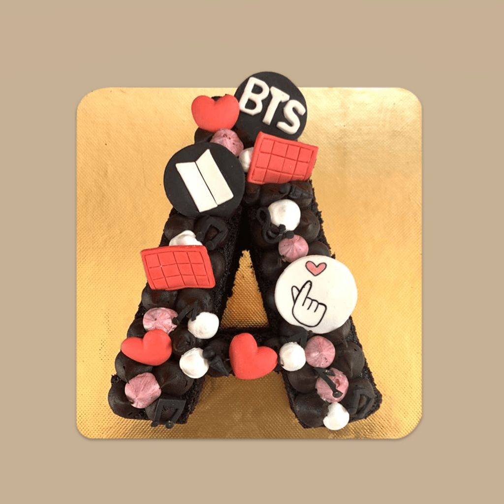 BTS Alphabet Cake - Crave