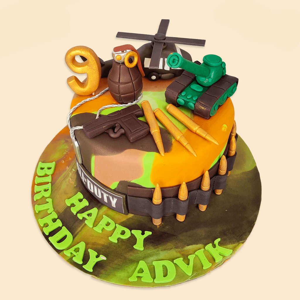 Call of Duty | Custom Cakes | Crave by Leena, Bangalore