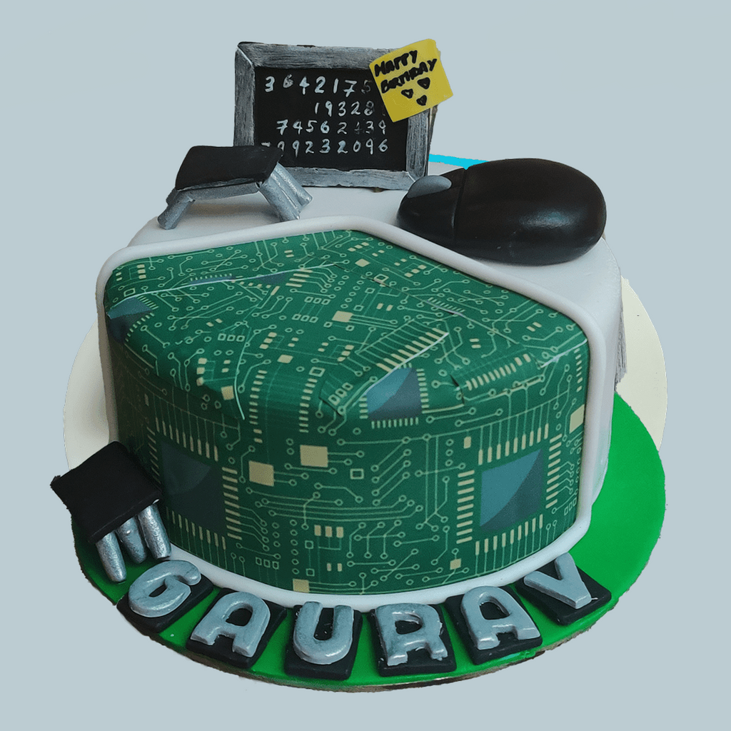 Circuit Board Cake - Crave