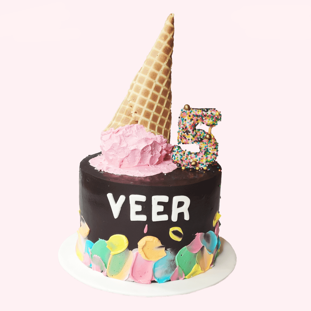 Cone on the Cream Cake - Crave