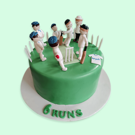 Cricketers in Action - Crave