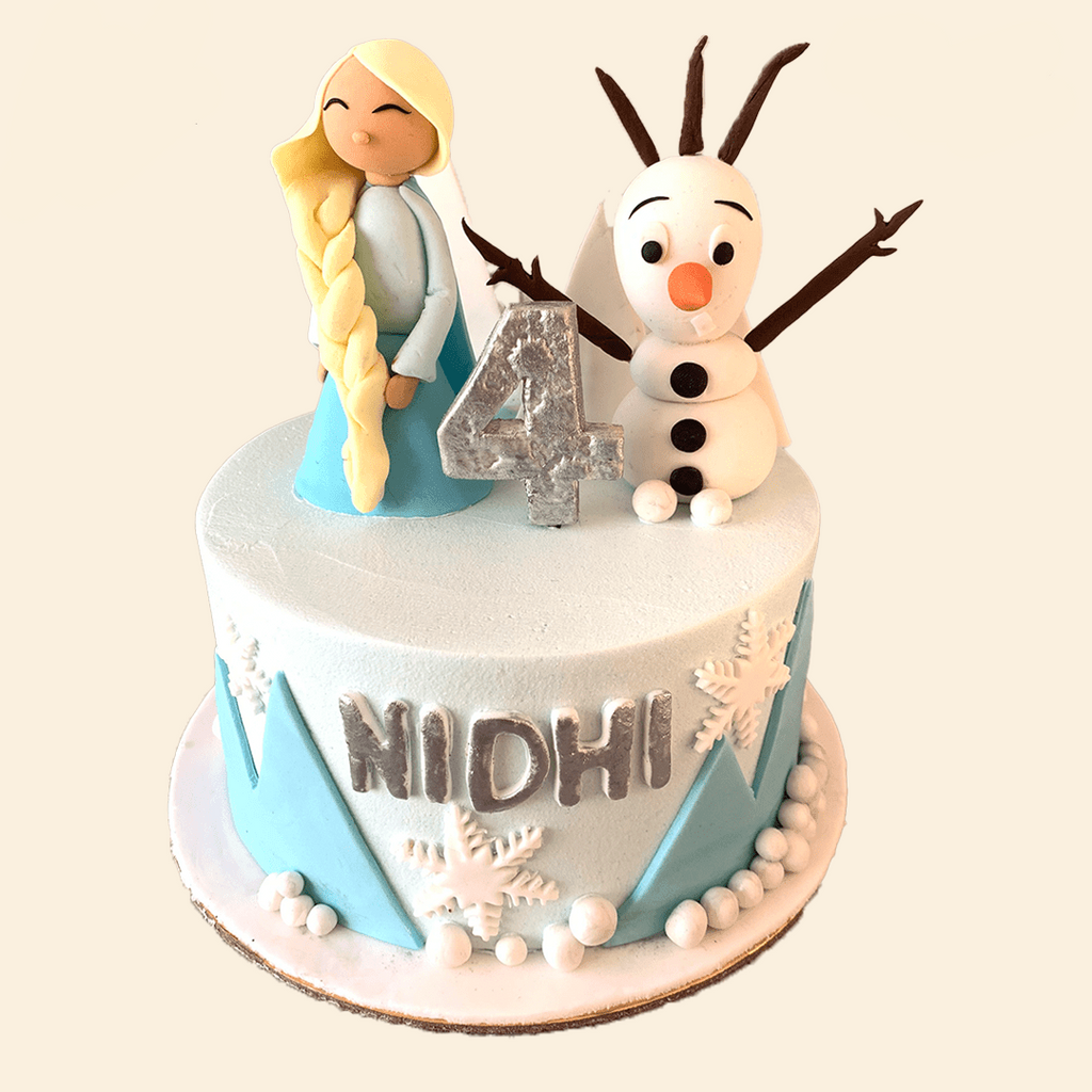 Elsa Frozen Cake - Crave