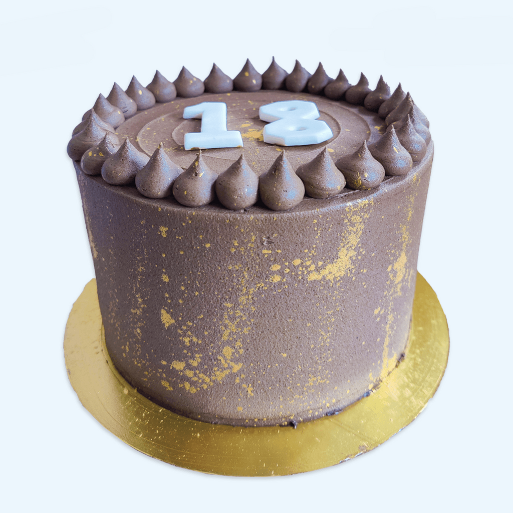 Golden Chocolate Cake - Crave
