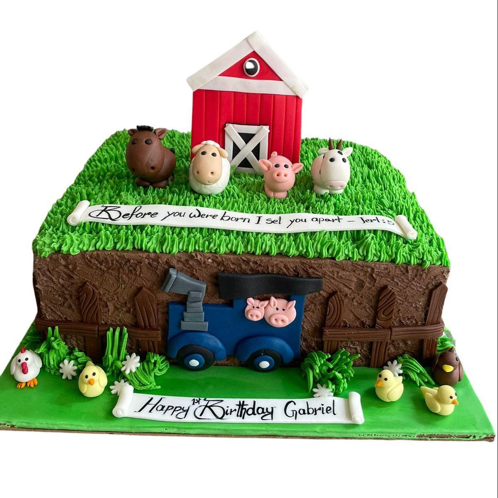 Happy Farm Cake - Crave by Leena