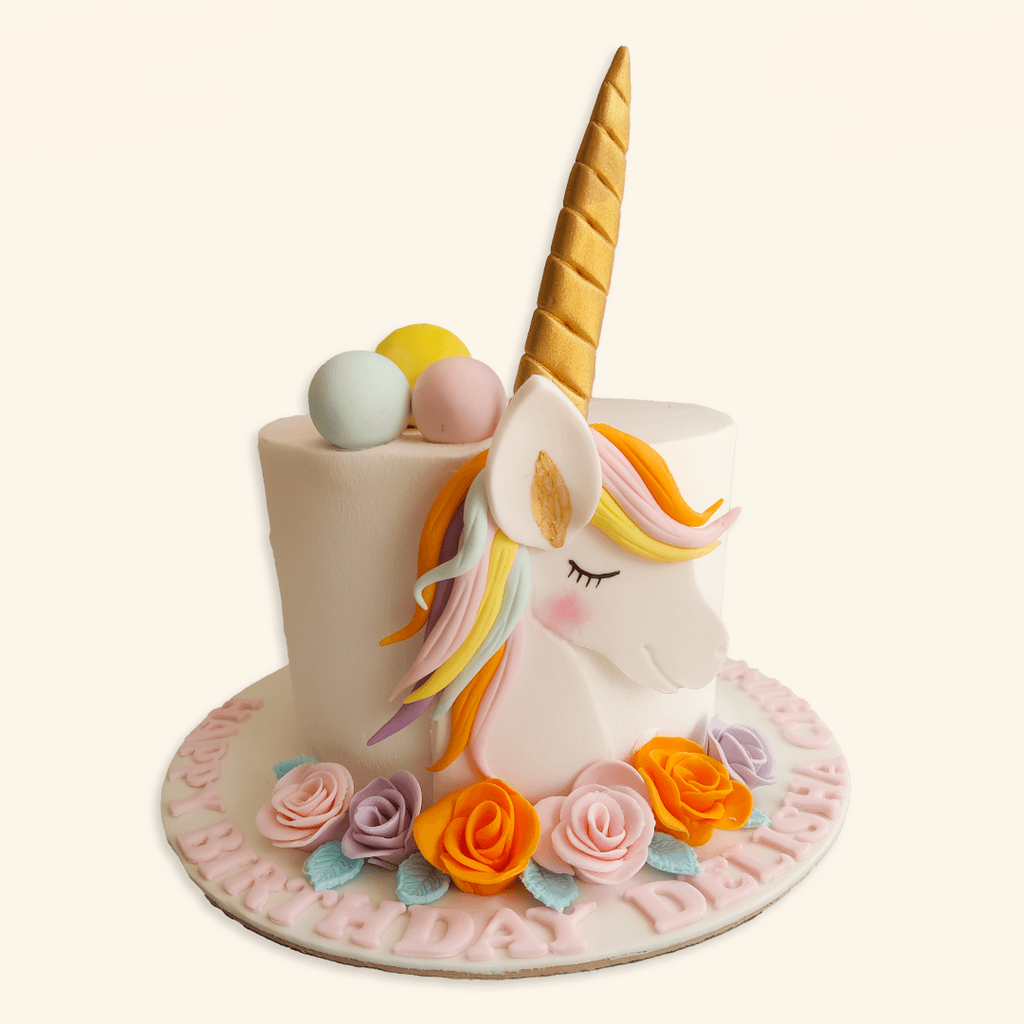 Pastel Floral Unicorn - Crave by Leena