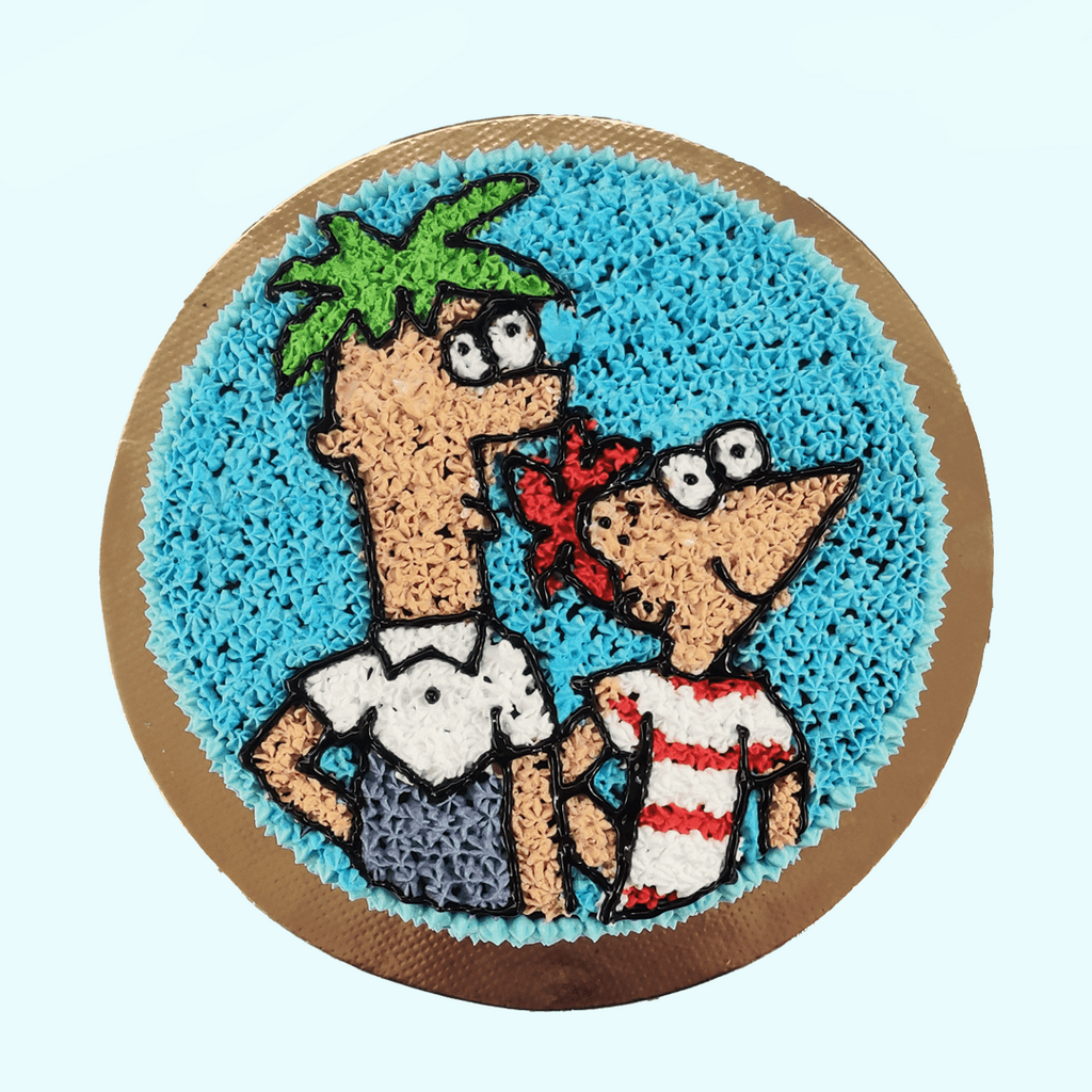Phineas and Ferd Cake - Crave