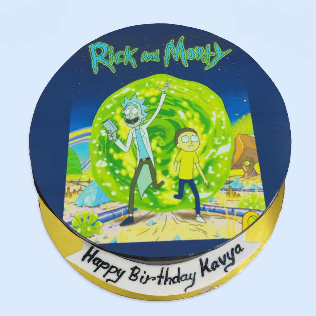 Rick & Morty Cake - Crave