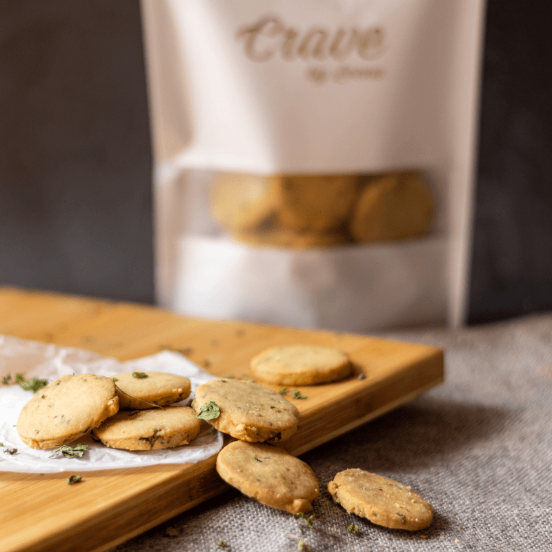 Savoury Methi (fenugreek) cookies (box of 20) - Crave