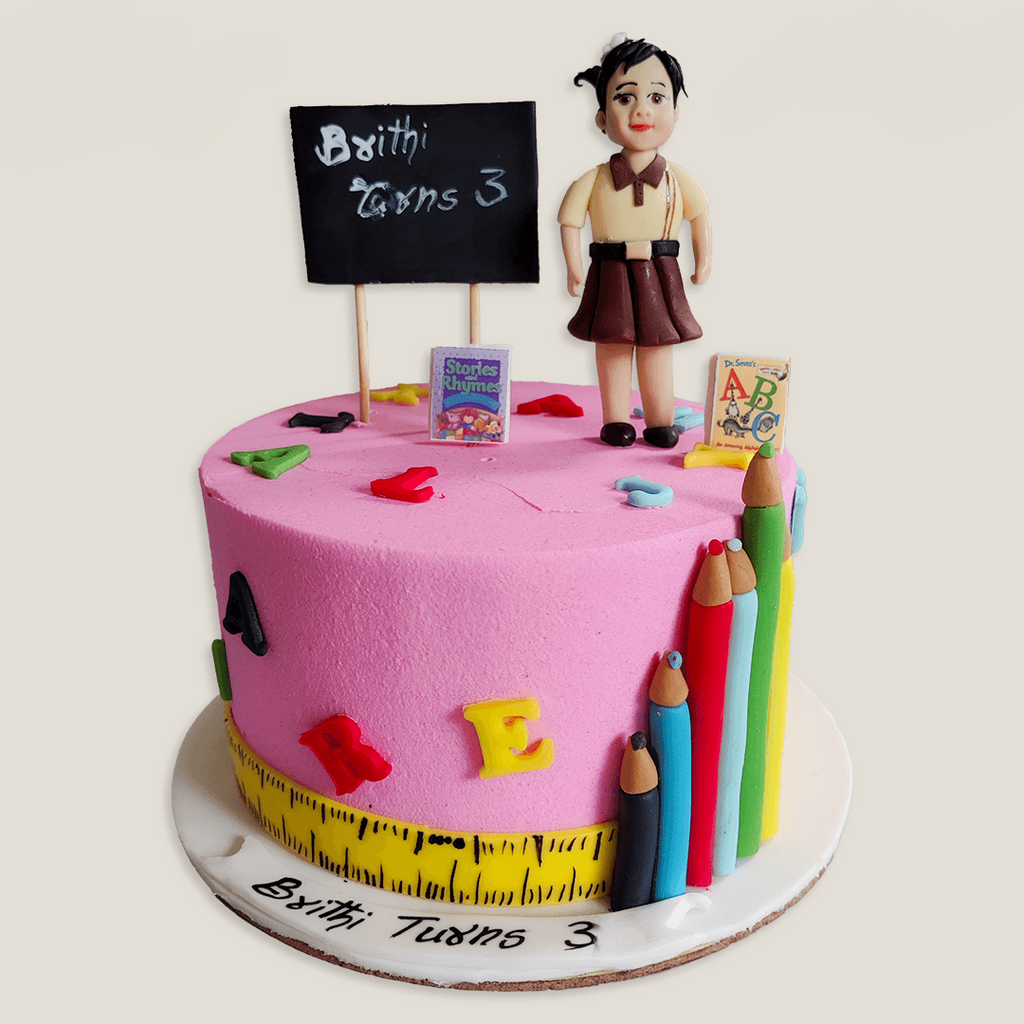 School Girl cake. - Crave by Leena