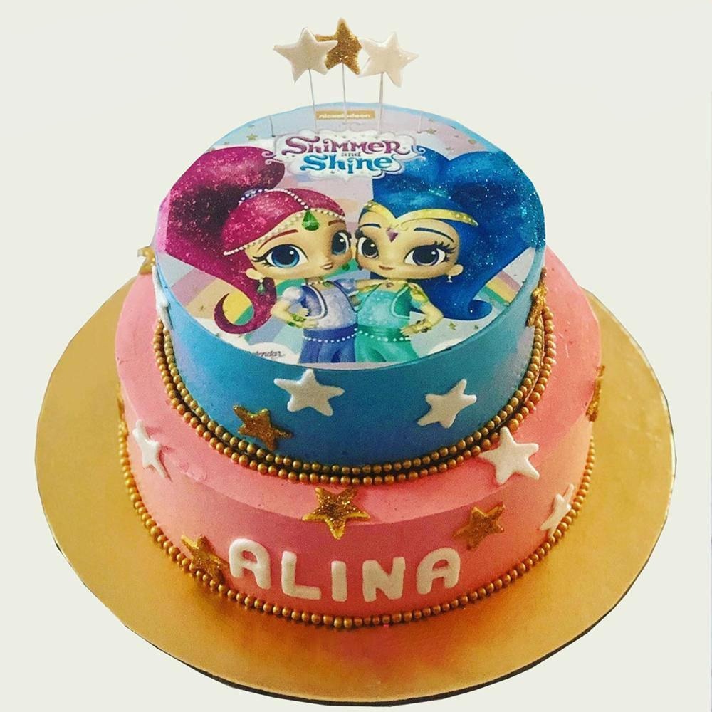 Shimmer & Shine Cake – Crave by Leena
