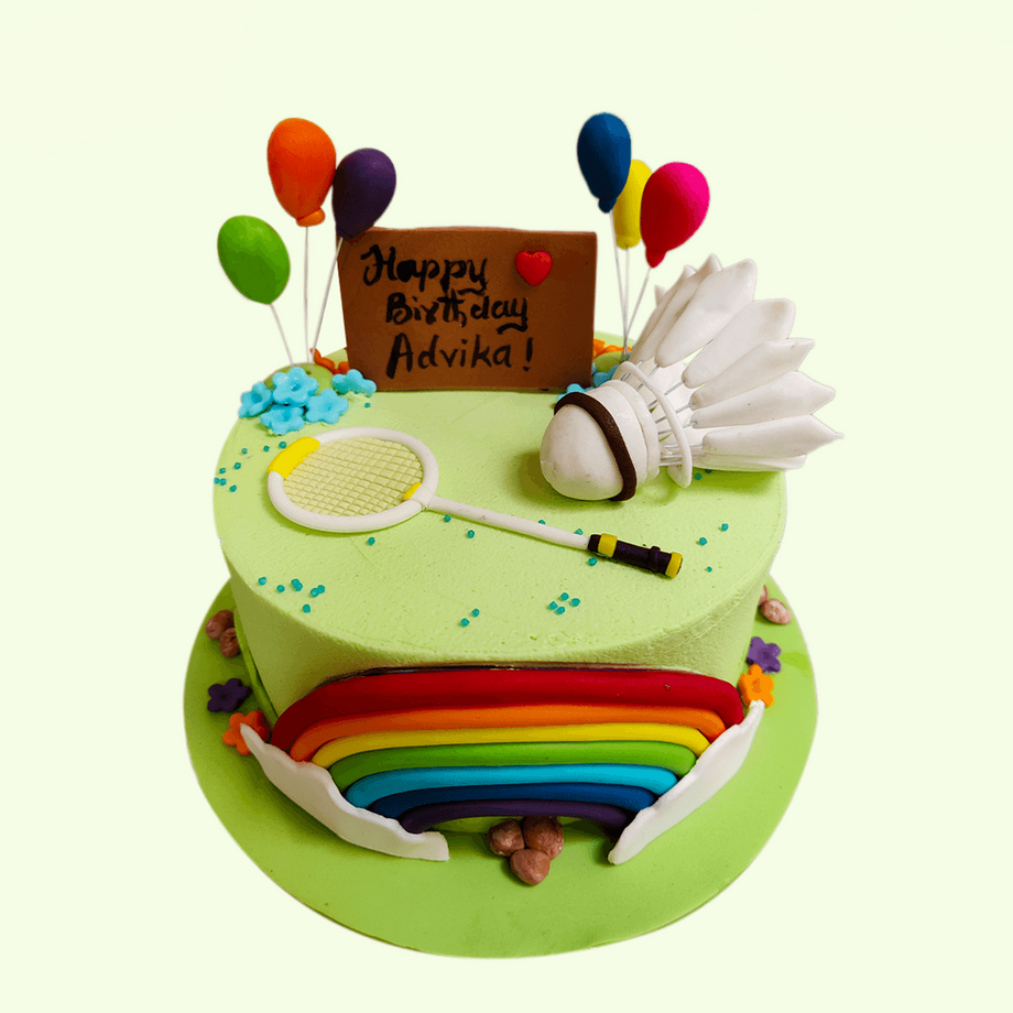 Badminton Theme Cake – Cakes All The Way