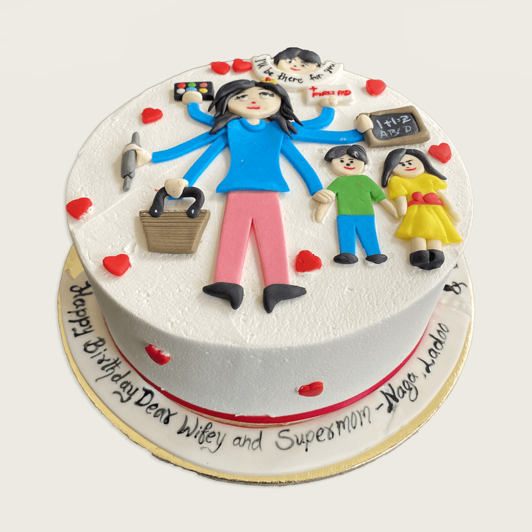 Unique Birthday Cake Design For Mother - Bakingo Blog