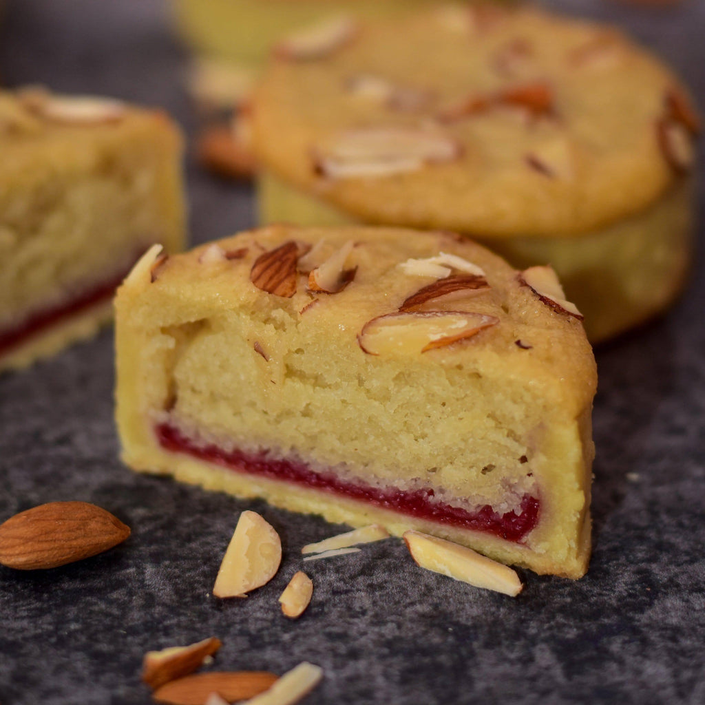Strawberry Almond Bakewell Tart (box of 6) - Crave