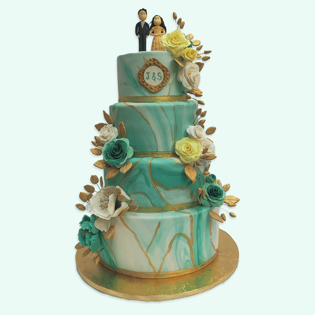 Aggregate more than 69 fondant wedding cake latest