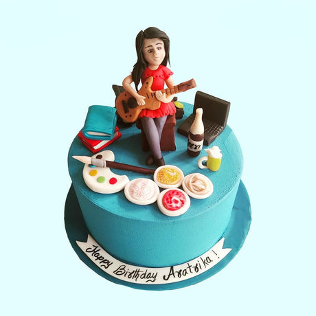 The Chillout Artist Cake - Crave by Leena