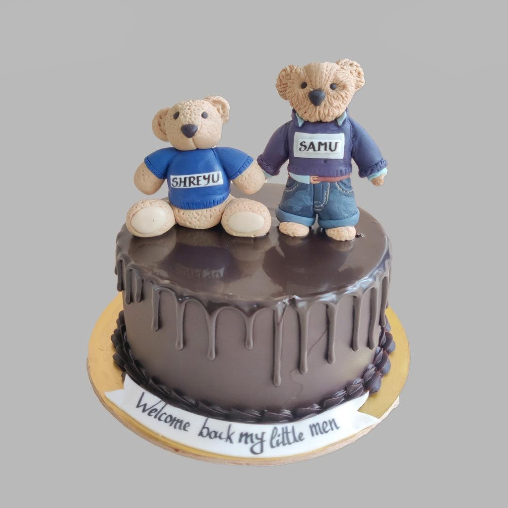 The Cute Teddies Cake - Crave by Leena