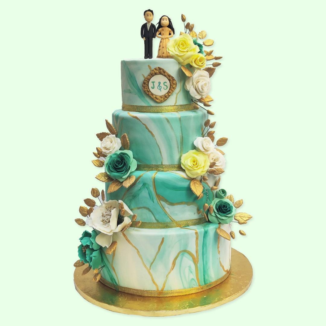 The Wedding Flower Cake - Crave by Leena