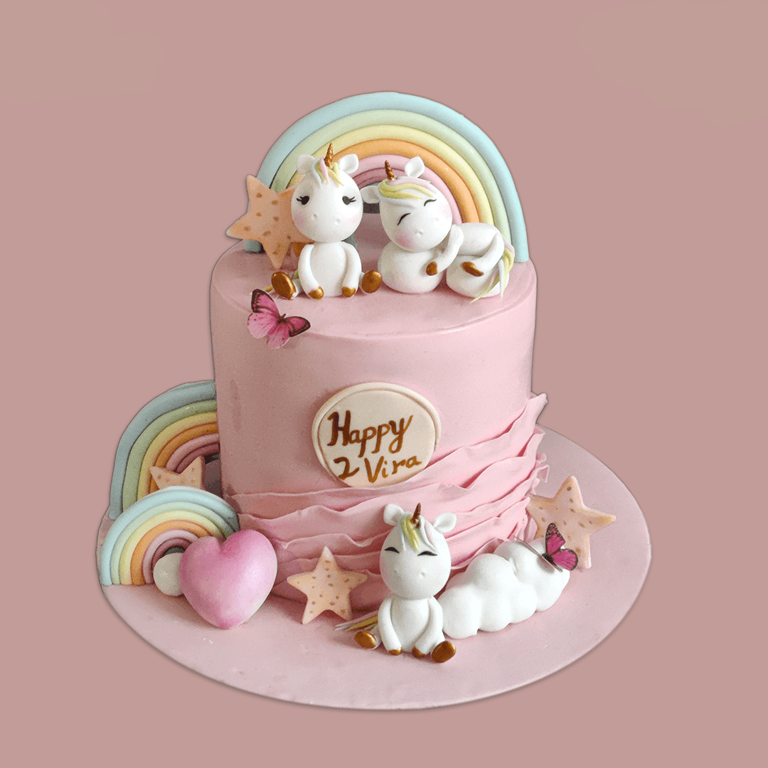 Girls Special Strawberry Fondant Cake | Buy Strawberry Shape Cake Online
