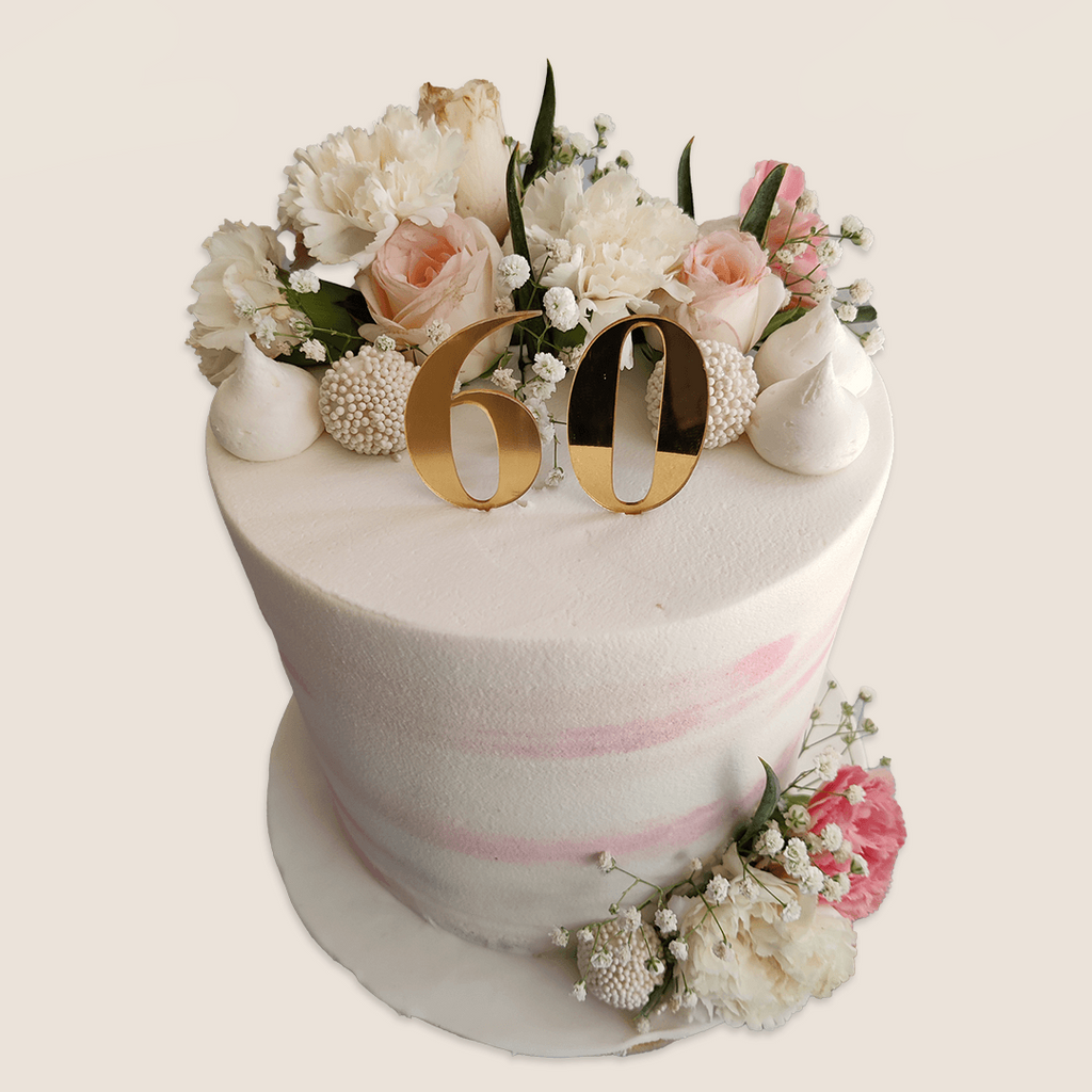 White Blush with Topper - Crave